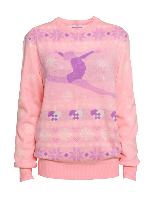 Pink Christmas Sweater - Family Style