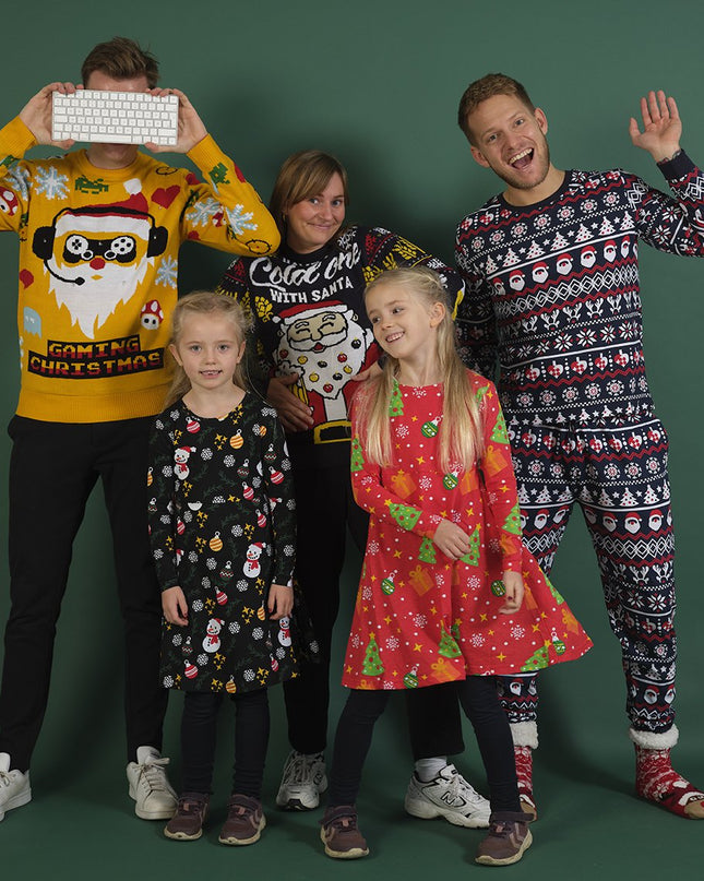 Gamer Christmas Sweater for Men - Bright and Festive