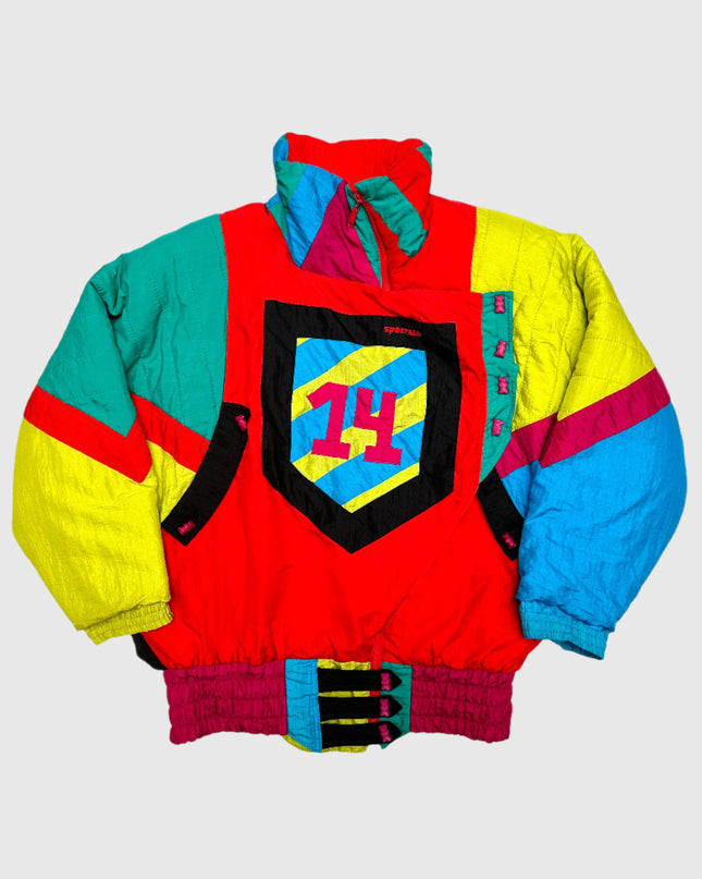 Vintage Colorblock Gumimaci Jacket
