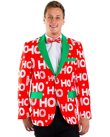 Men's Ho Ho Holla Blazer with Tie