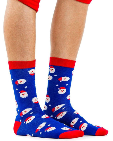 Men's Santa Socks (Fits Sizes 8-11M)