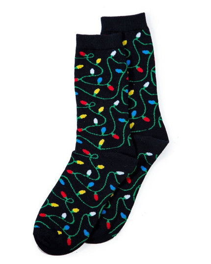 Men's String of Lights Socks (Fits Sizes 8-11M)