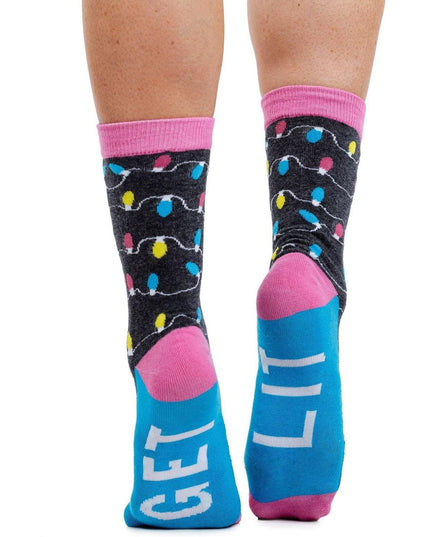 Women's Get Lit Socks (Fits Sizes 6-11W)