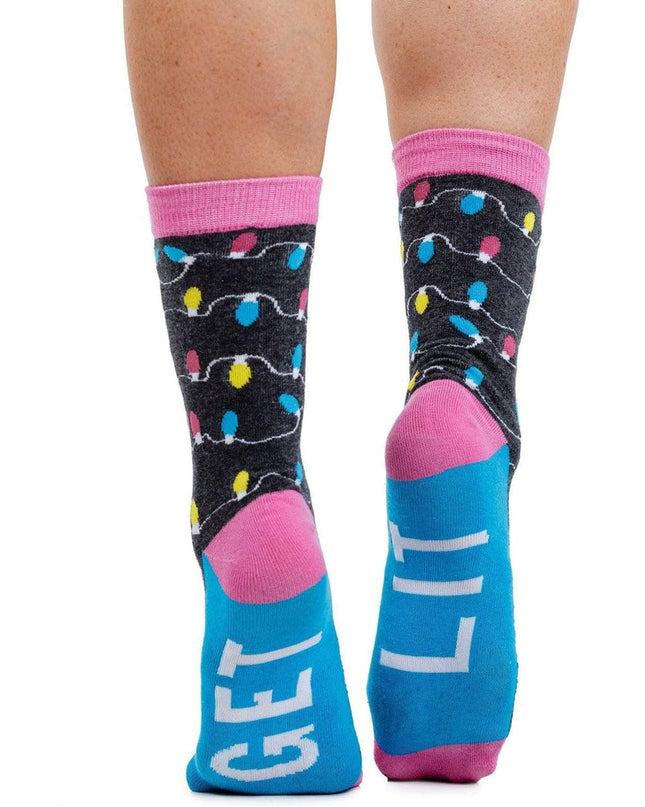 Women's Get Lit Socks (Fits Sizes 6-11W)