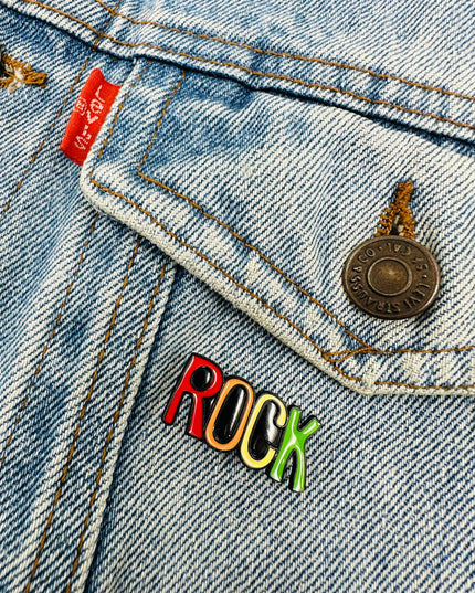 Rock Brooch | Unique Family Pajama Accessory for Christmas