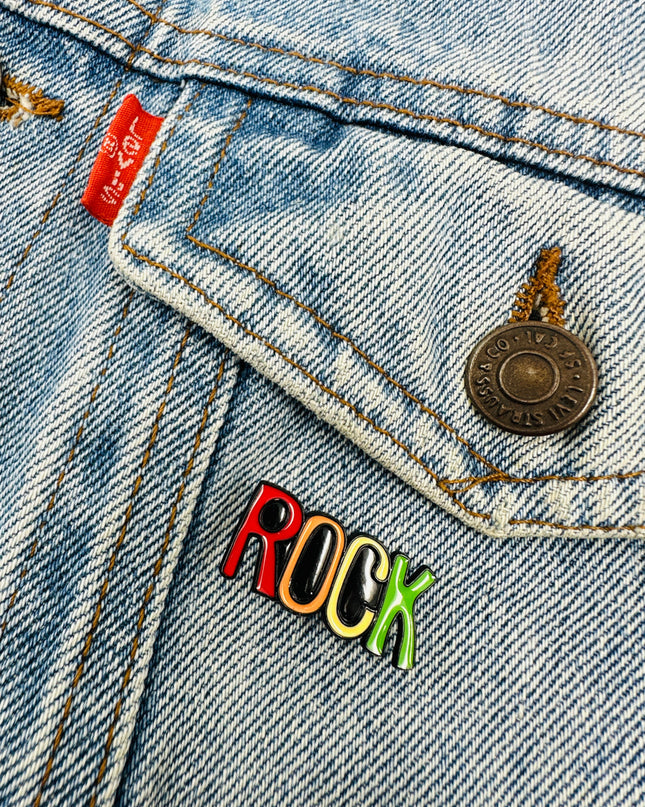 Rock Brooch | Unique Family Pajama Accessory for Christmas