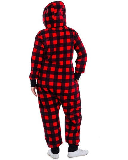 Women's Lumberjack Plus Size Jumpsuit