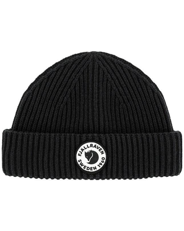 Fjallraven 1960 Lite Logo Hat in Classic Black