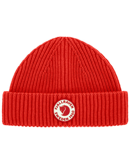 Fjallraven 1960 Lite Logo Hat in True Red