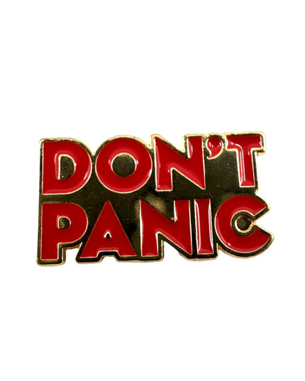 Don’t Panic Pin - Fun Accessory for Stress Relief
