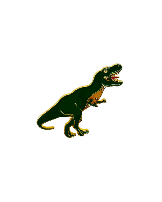 Cute T-Rex Pin for Family Christmas Fun