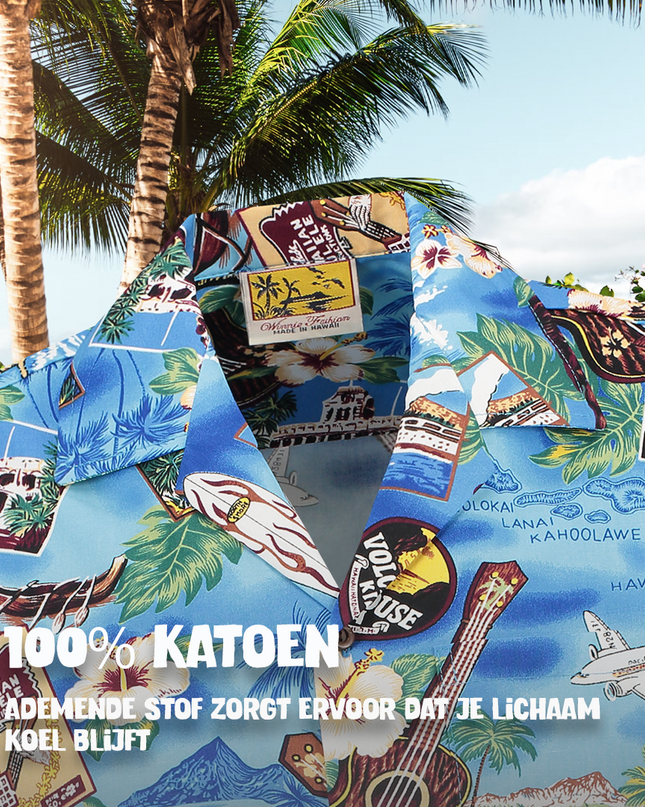 Party in Hawaii Hawaiian Shirt for Men