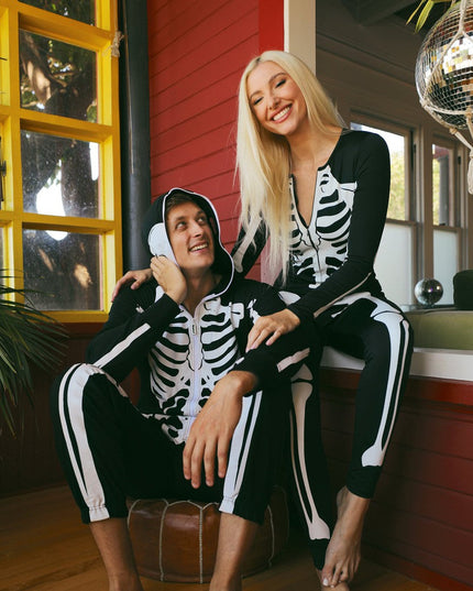 Matching Skeleton Couples Costumes