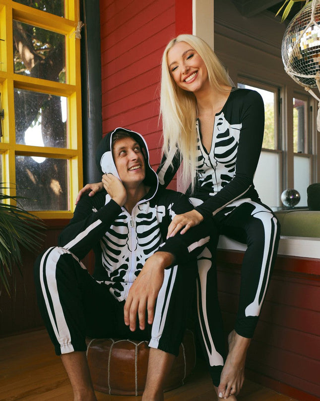 Matching Skeleton Couples Costumes