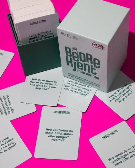 Better Known Friends Game