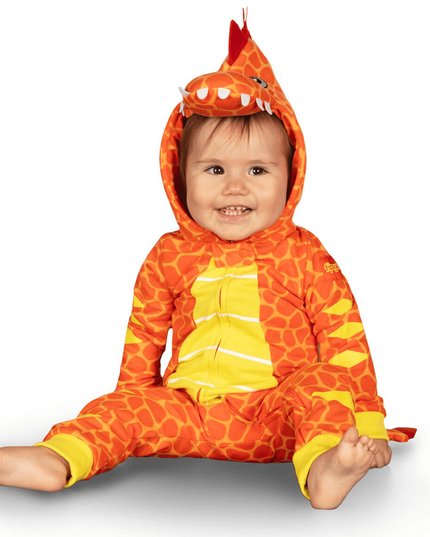 Baby Girl's T-Rex Dinosaur Costume