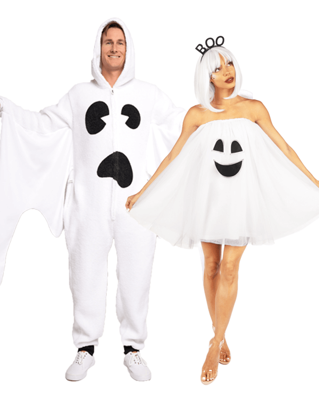Matching Ghost Couples Costumes