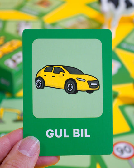 Car Bingo Board Game