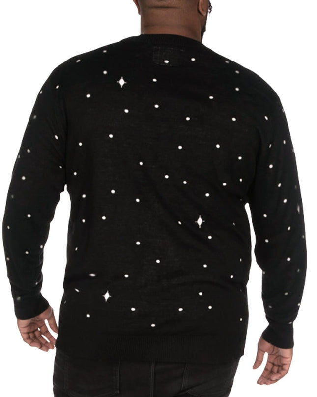 Men's Santa Unicorn Big and Tall Ugly Christmas Sweater