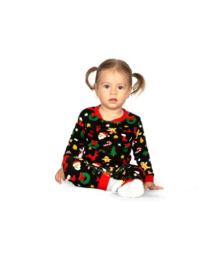 Baby Girl's Cookie Cutter Crew Neck Pajama Set