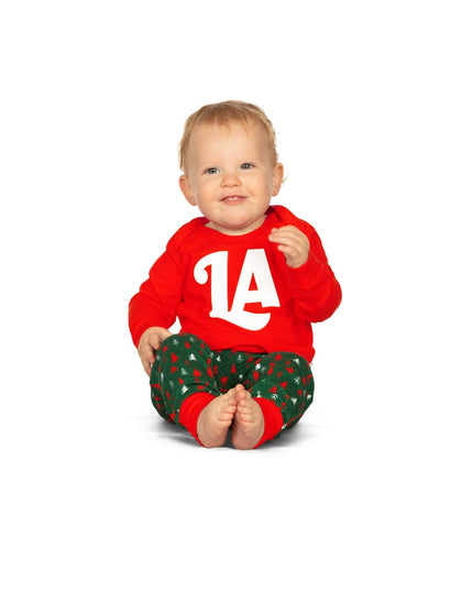 Baby Girl's Fa La La Pajama Set