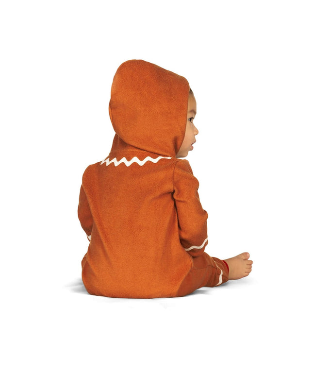 Baby Girl's Gingerbread Jumpsuit