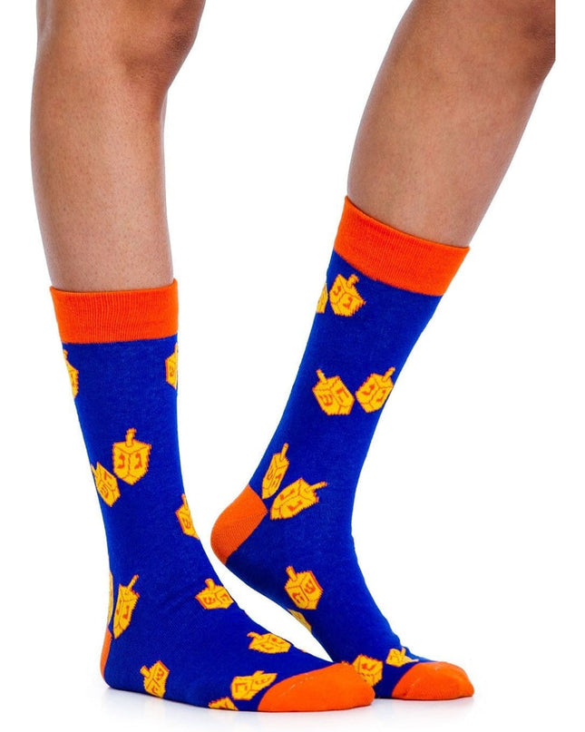 Women's Jewish Dreidel Socks (Fits Sizes 6-11W)