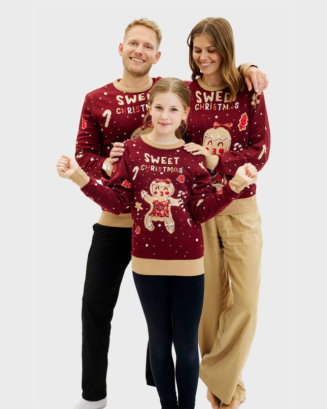 Cute Cookie Christmas Sweater for Women