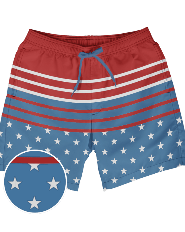 Freedom's Calling Swim Trunks - 7.5" Inseam