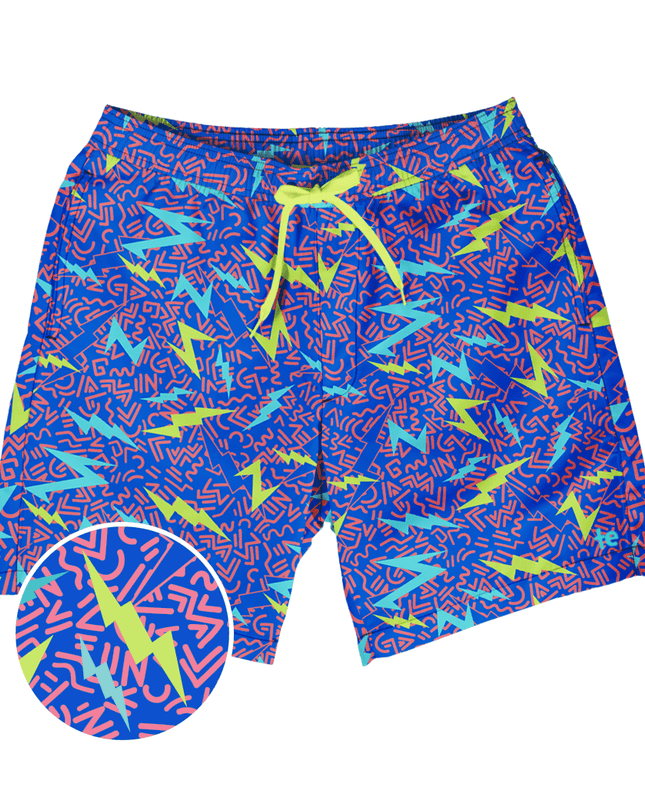 Grease Lightning Stretch Swim Trunks - 7.5" Inseam