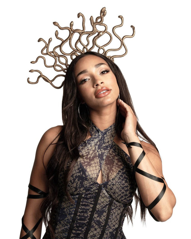 Women's Medusa Bodysuit Costume