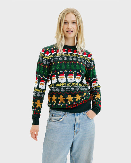 Vibe Christmas Sweater for Women