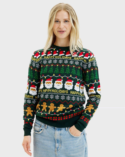 Vibe Christmas Sweater for Women