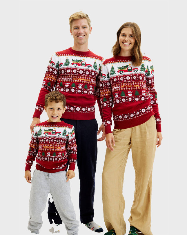 Driving Home for Christmas Sweater for Men