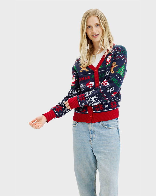 Jolly Cardigan for Women - Popular Christmas Sweater