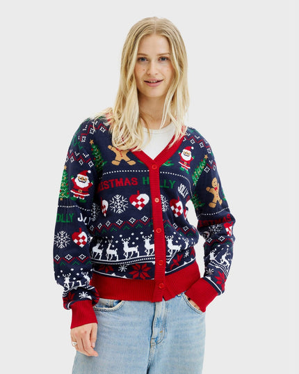 Jolly Cardigan for Women - Popular Christmas Sweater