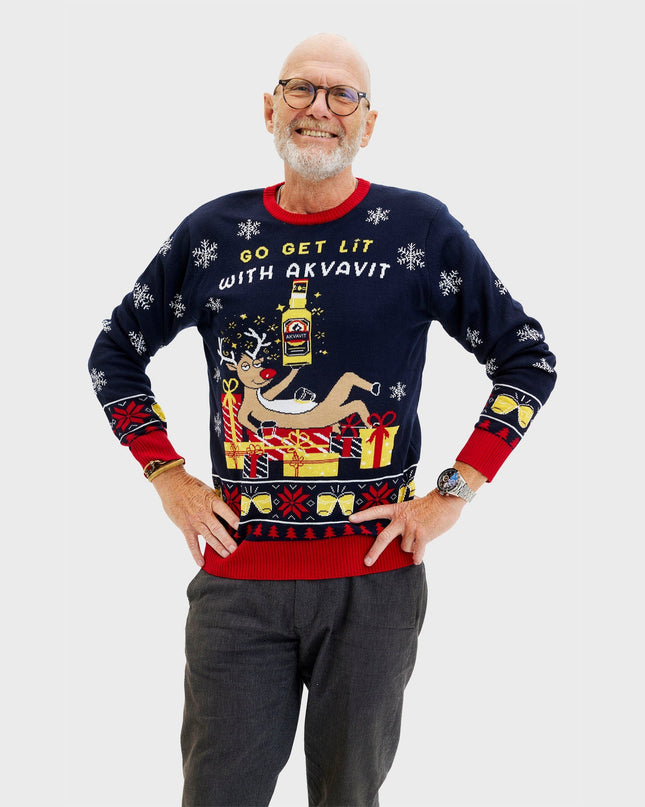 Aquavit Christmas Sweater for Men