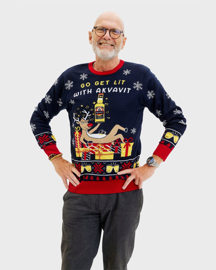 Akvavit Christmas Sweater for Men