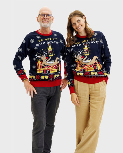 Aquavit Christmas Sweater for Men