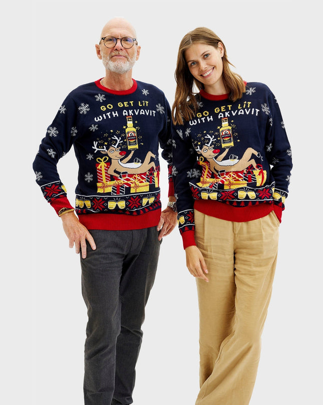 Aquavit Christmas Sweater for Men