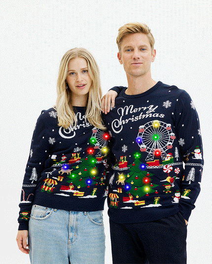 Christmas Market Sweater for Men