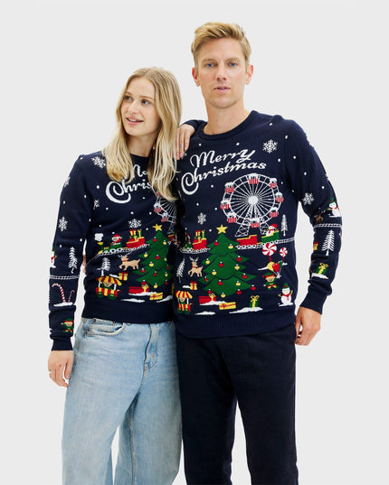 Christmas Market Sweater for Men