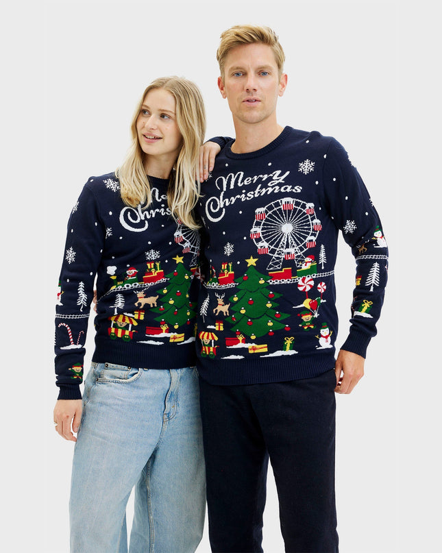 Christmas Market Sweater for Men