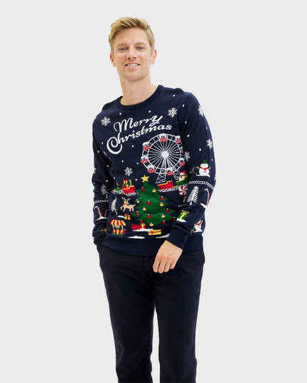 Christmas Market Sweater for Men