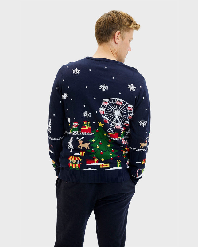 Christmas Market Sweater for Men
