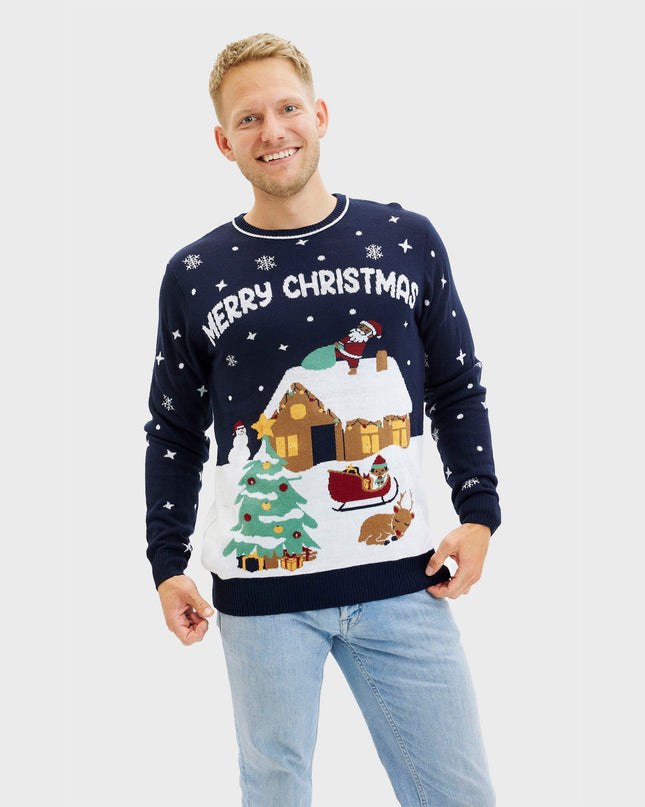 Idyllic Christmas Sweater for Men