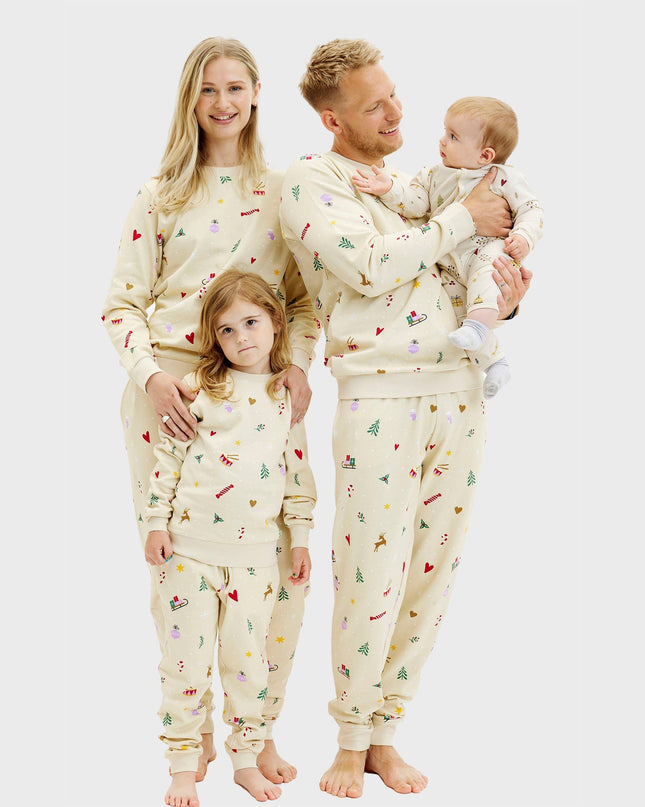Cream Sweatset for Baby