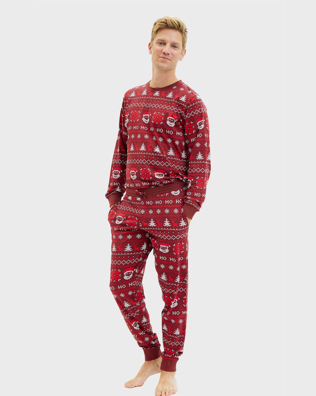 Ho Ho Ho Christmas Pajamas for Men