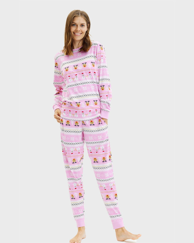 Women's Ultimate Pink Christmas Pajamas