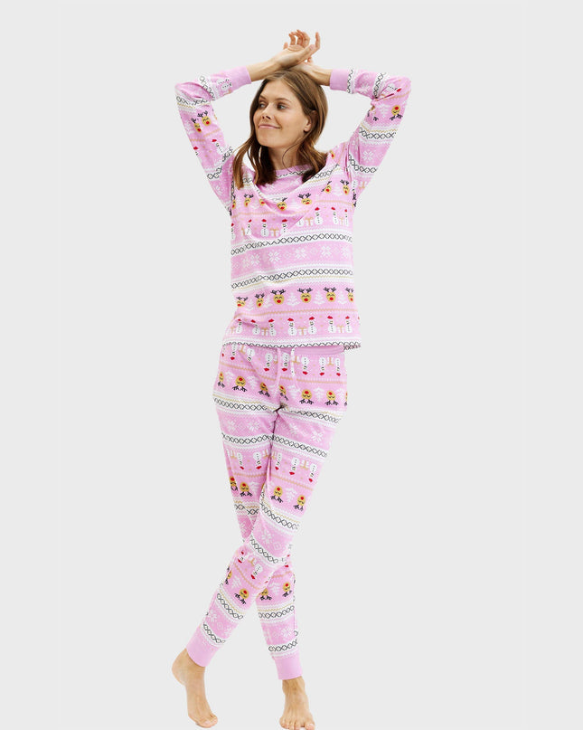 Women's Ultimate Pink Christmas Pajamas